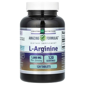 Amazing Nutrition, L-精胺酸，1000 毫克，120 片