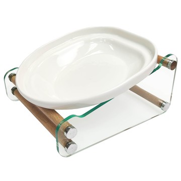 【YSS】水晶森林 原木瓷碗 單碗/斜面