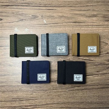 潮流新款簡約帆布錢包男女學生短款潮牌休閑青年橫款零錢包硬幣包