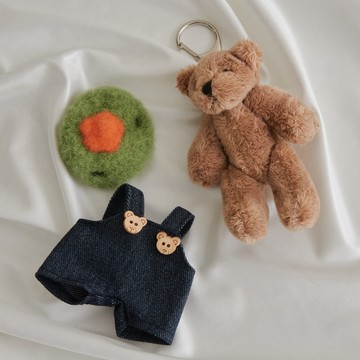 [韓國] 暖心小熊吊飾組 / Warmhearted Teddy Pendant Set