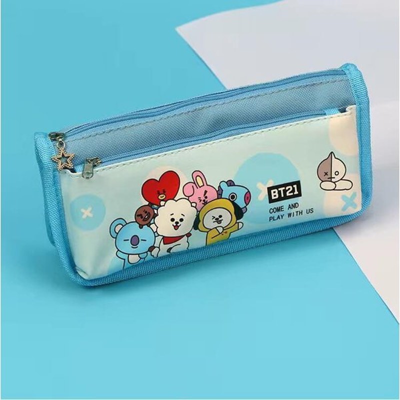 防弾少年団 Bts グッズ Bt21 ペンポーチ ペンケース 定形外ok 小物入れ 見やすい かわいい 小学生 中学生 高校生 韓国 筆箱 通販 韓流 ライン Blt 入学 文具 通販 Lineポイント最大0 5 Get Lineショッピング