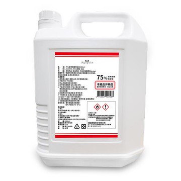 康朵75%潔用酒精清潔液4000mlx4入