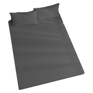 Ishur 伊舒爾 銀離子防水保潔墊 3M吸濕排汗技術+抗菌添加 Advanta專利防水透氣科技薄膜  深灰色  182 x 188cm