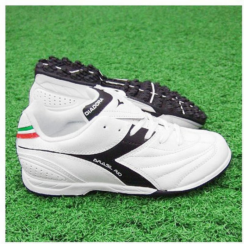 ブラジル リオ Tf Jr J ホワイト ブラック Diadora ディアドラ サッカージュニアトレーニングシューズ 0351 通販 Lineポイント最大0 5 Get Lineショッピング