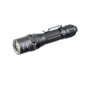 Weltool T19 2050流明 328米 專利設計通孔散熱 軍規級戰術手電筒 5000K 90CRI
