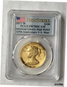 アンティークコイン NGC PCGS 2017-W AMERICAN LIBERTY HIGH RELIEF