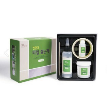 韓國原裝進口環保磁磚薄漿 遠紅外線礦石抗菌美縫劑/原裝diy施工組1盒-防水抗菌防霉防潮黏著劑