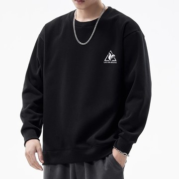 男生衣服 大學T 衛衣 美式寬鬆情侶款韓版大尺碼 oversize 刷毛 加絨 長袖上衣DA22