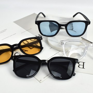 鏡框 抗藍光方形粗框眼鏡【NY494】