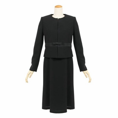 11号 喪服 ブラックフォーマル レディース 礼服 20代 葬儀 葬式 スーツ 服 前開き t023