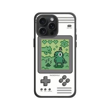 iPhone 15 Pro Max SolidX 黑 - 怪奇事物所 Incrediville - 8-bit所長飼育家