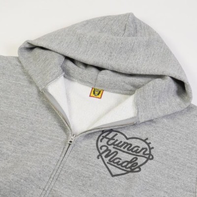 HUMAN MADE ヒューマンメイド 22AW HEART ZIP-UP SWEAT HOODIE ジップパーカー 灰 Size 【XL】 【新古品・ 未使用品】 20752631 | LINEブランドカタログ