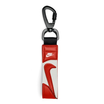 NIKE 小LOGO 鑰匙圈吊飾 紅色 FZ5927-659 [台灣現貨]