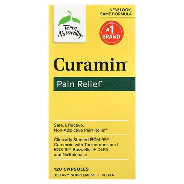 Terry Naturally, Curamin® 疼痛緩解膠囊，120 粒裝