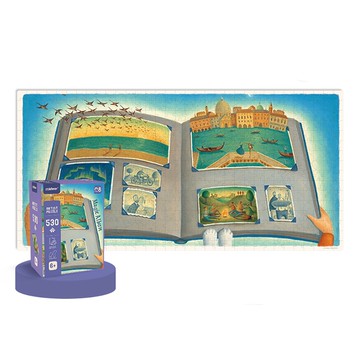 MiDeer - 異想世界拼圖-魔法相簿(530片)