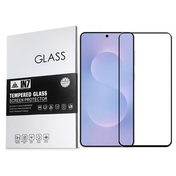 IN7 Samsung S25 Edge (6.7吋) 高清 高透光2.5D滿版9H鋼化玻璃保護貼 疏油疏水 鋼化膜