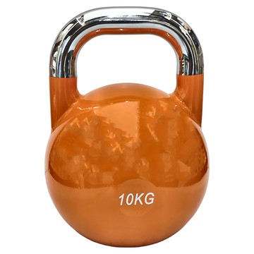 ABSPORT 鋼製競技壺鈴  10KG  橘色  1個
