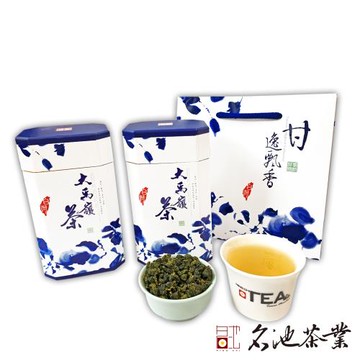 【名池茶業】凜瀑醒韻手採大禹嶺品級高冷烏龍(甘逸飄香款)(150gx2罐 / 附提袋x1)
