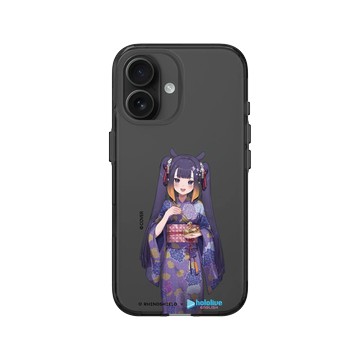 iPhone 16 Clear (相機按鈕) 酷墨灰 - 一伊那爾栖 Ninomae Ina'nis. - 咦那我婆?