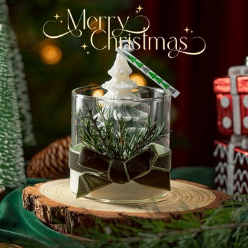 [聖誕1+1]【CITTA】樹小罐-聖誕香氛蠟燭禮盒 (贈代寫卡片服務)