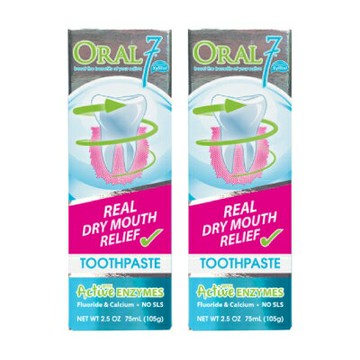 2入_Oral7 口立淨7酵素護理口腔凝膠40ml ｜全館滿$199免運