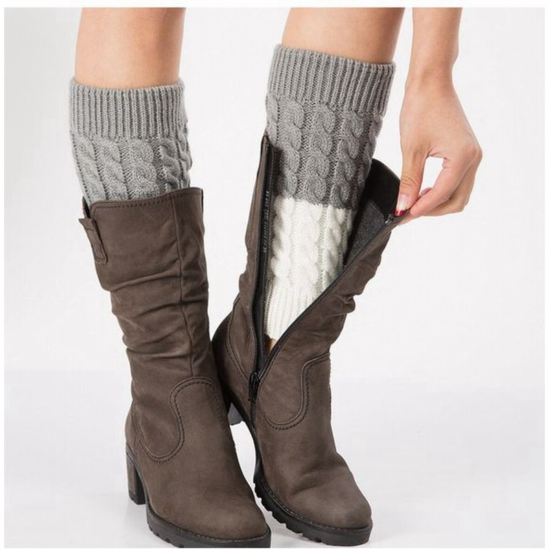 レッグウォーマー ブーツ用レッグウォーマー ショート丈 ニット ツートンカラー 2色 バイカラー オシャレ あたたかい かわいい 冷え 冷え性 防寒 通販 Lineポイント最大0 5 Get Lineショッピング