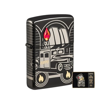 Zippo 【官方授權店】  2023年度亞洲限定收藏款-汽車75週年防風打火機
