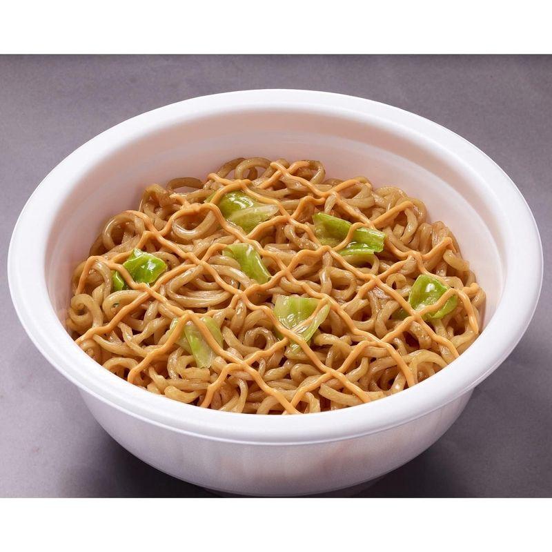 日清食品 濃い濃いラー油マヨ付き醤油まぜそば カップ麺 112g×12個