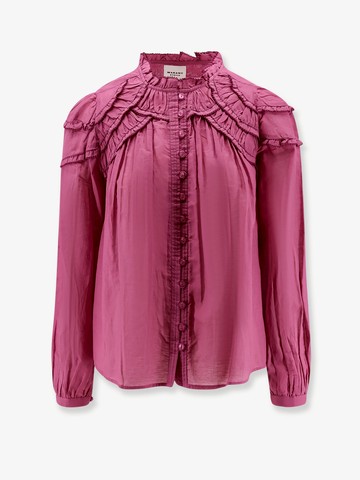Christa biologic cotton and viscose shirt - MARANT ETOILE - gender_Woman