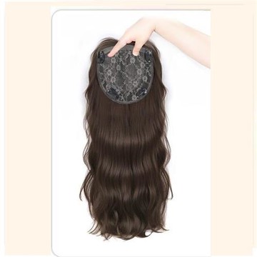 【巴黎精品】現貨+預購 女假髮透氣假髮片輕量整頂假髮-氛圍感水波紋蛋捲2色a1jl9