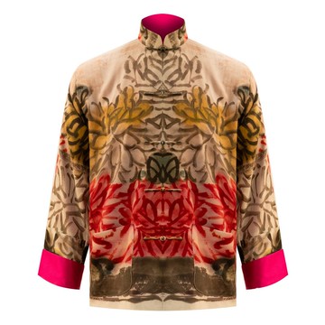 【延年壽酒】香港藝術館IP聯乘經典真絲功夫衫|國潮港風新中式