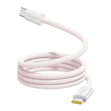 廠出 TypeC 靈動磁吸系列 Type-C to Type-C 100W 磁吸充電線-浮光粉/1M