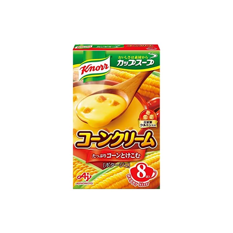 味の素 クノール カップスープ コーンクリーム 17.6g8袋6箱