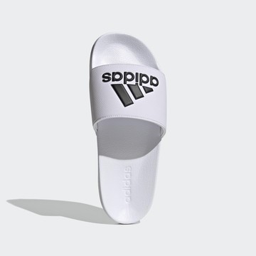ADIDAS ADILETTE SHOWER 男女 拖鞋 白