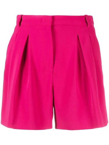 PINKO - high-waisted darted shorts - women - Spandex/Elastane/Acetate/Polyester/Polyester - 44