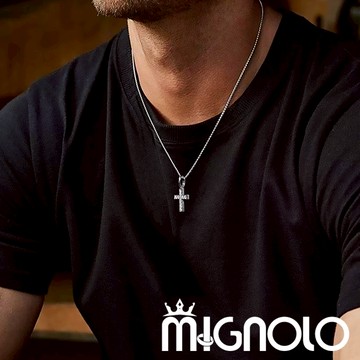 MIGNOLO💫鑽耀十字｜鈦鋼項鍊 十字架 簡約 項鍊女 女生項鍊 男生項鍊 韓國連線 正韓 項鍊