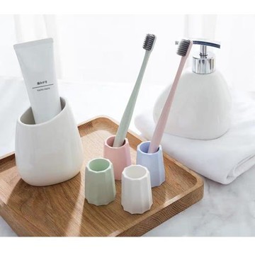硅藻土牙刷架防霉吸水速干簡約牙刷實用牙刷座硅藻泥牙刷收納架