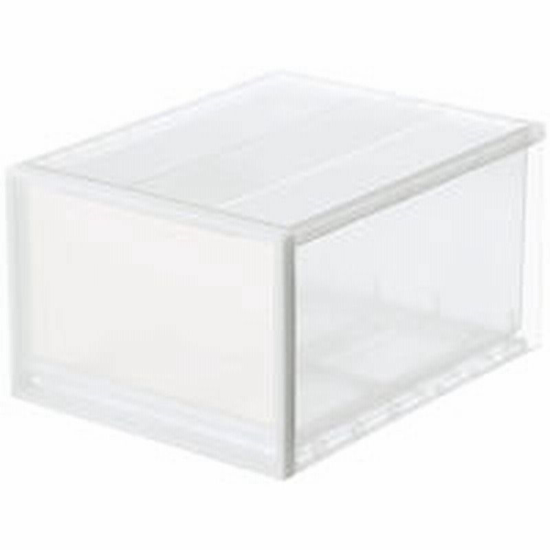 良品計画無印良品 ポリプロピレン収納ケース 引出式 大 約幅34 奥行44 5 高さ24cm 良品計画 通販 Lineポイント最大get Lineショッピング