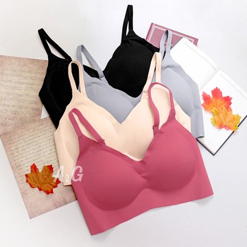 A2G®【水潤蜜桃】3XL涼感無痕•蠶絲蛋白滋養Bra︙B-D罩杯︙3001