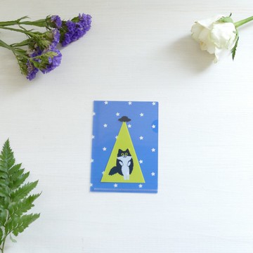 迷你文件夾 UFO與長毛貓