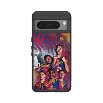 Pixel 8 Pro SolidSuit 黑 - FC Barcelona - Team 1 Signature Edition
