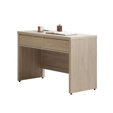 【唯熙傢俱】喬安楓木色3.5尺書桌