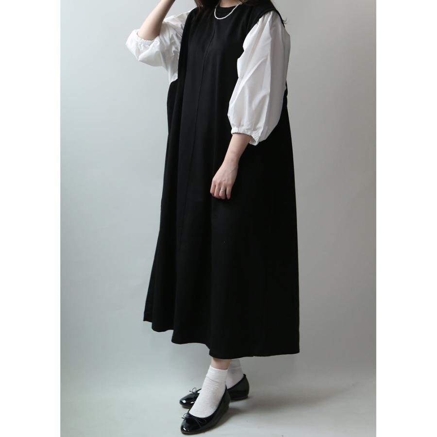 ☆ ブラック×ホワイト ☆ Mサイズ ☆ ワンピース レディース