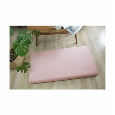 長座布団 高反発ウレタンロングフロアクッション7cm厚 モチモチピンク 65 115cm ごろ寝マット 通販 Lineポイント最大get Lineショッピング