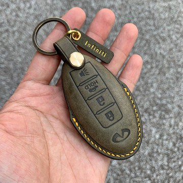 Infiniti 磨砂油蠟 鑰匙皮套 QX50 QX55 QX60 QX70 Q30 Q50 Q60
