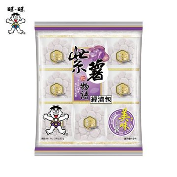 旺旺 紫薯物語經濟包(米果) 240G