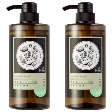 tsaio 上山採藥 野薄荷勁爽沐浴露  600ml  2瓶