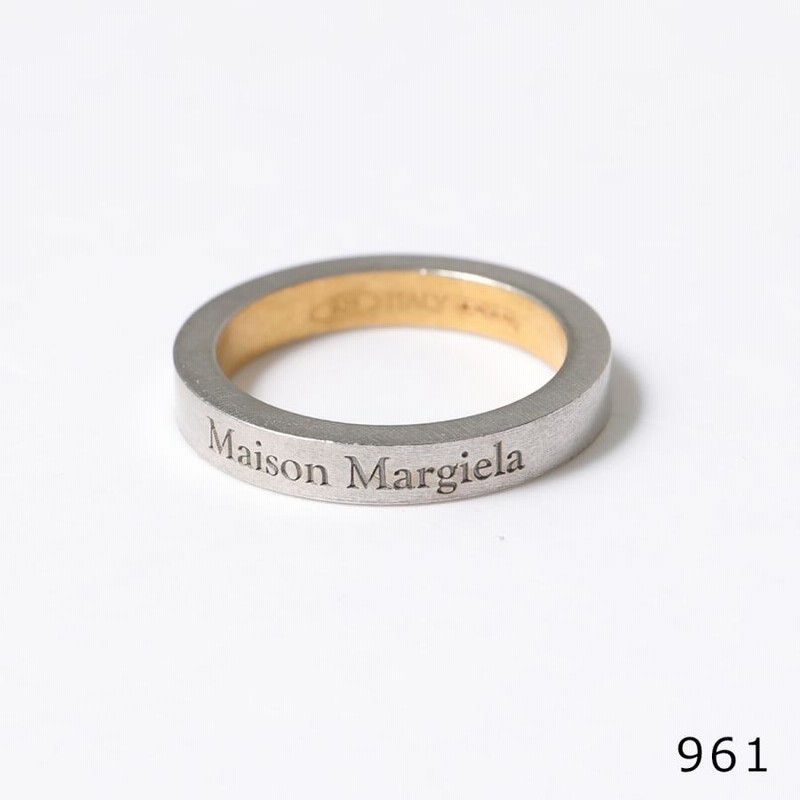 MAISON MARGIELA リング SM1UQ0080 SV0158 ロゴ Maison Margiela メゾンマルジェラ ロゴ リング SM1UQ0080