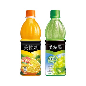 【蝦皮直營】美粒果 柳橙汁/白葡萄汁 450ml 4入/組