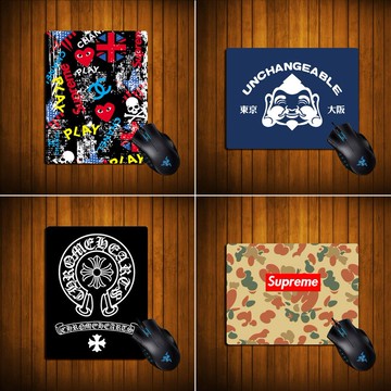 川久保玲福神obey克羅心潮牌鼠標墊
